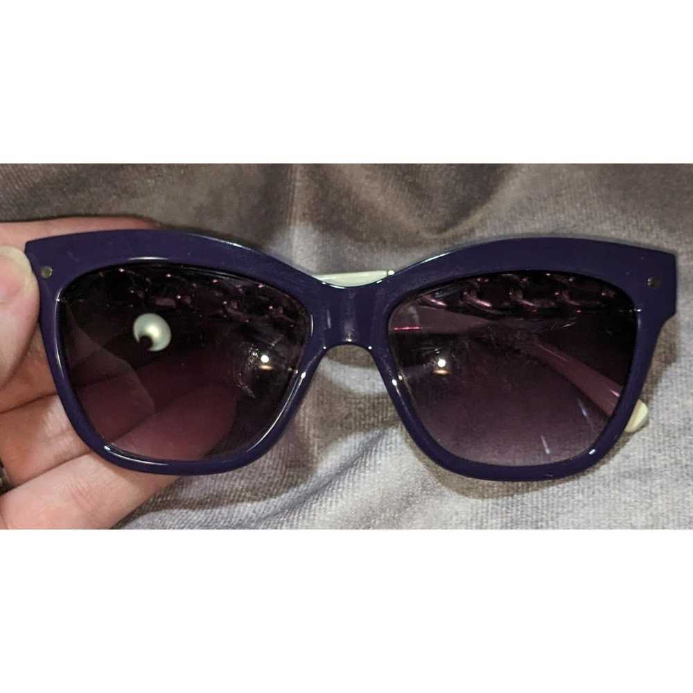 Other Purple Gold And Cream Sunglasses - image 8