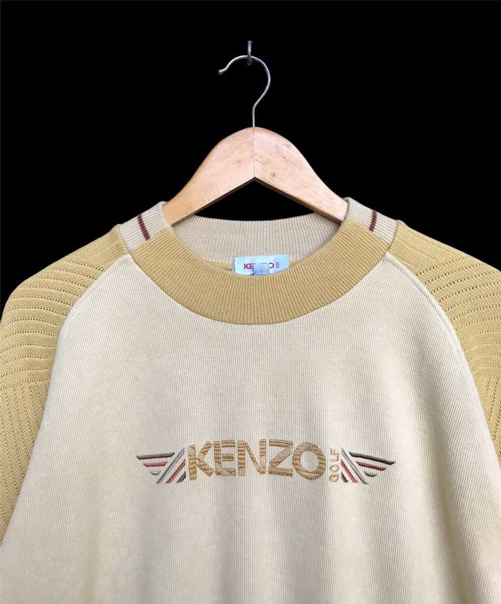 Kenzo × Streetwear Vintage Kenzo Golf Sweatshirt.… - image 2