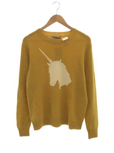 Undercover Sweater Yellow Knit Design Wool Long Sl