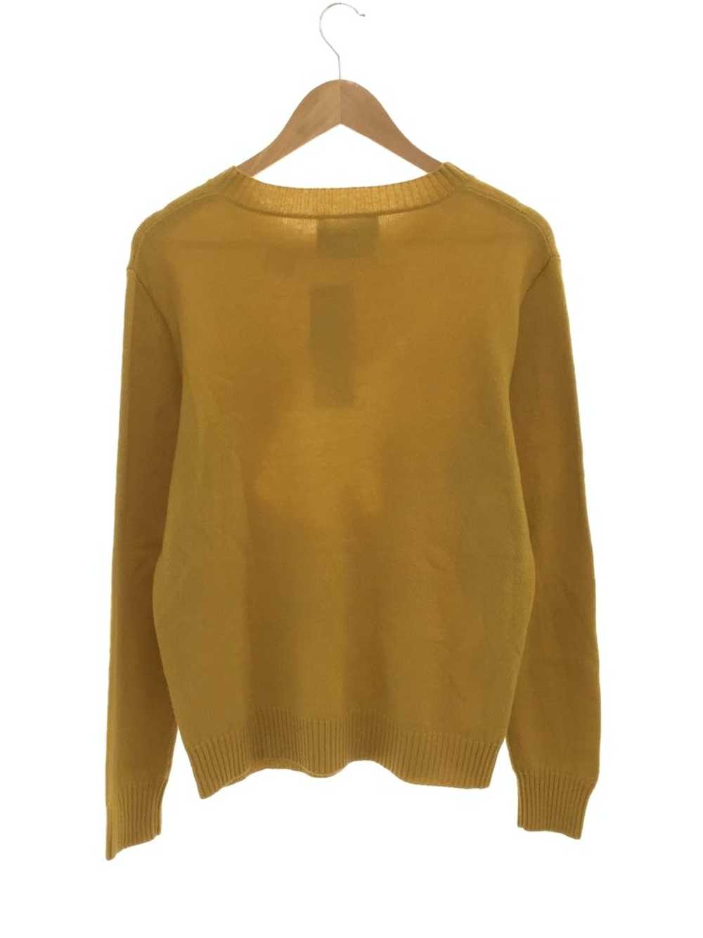 Undercover Sweater Yellow Knit Design Wool Long S… - image 2