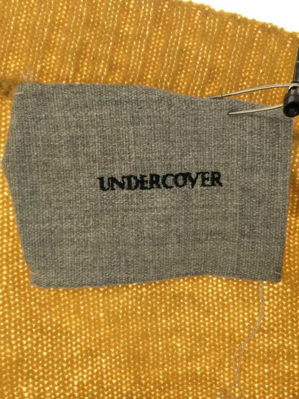 Undercover Sweater Yellow Knit Design Wool Long S… - image 3
