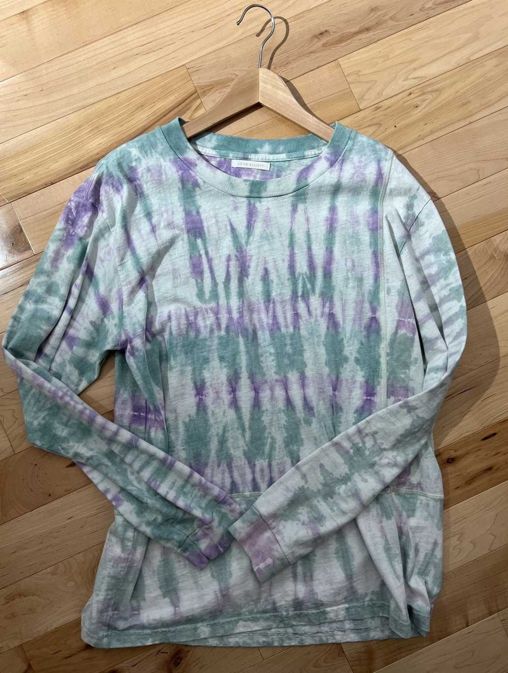 John Elliott Tie-Dye Long Sleeve Shirt - image 1