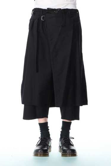 パンツ Yohji Yamamoto Wide Wrap Pants Yohji Yamamoto Wide Leg Wrap Pants in Black for Men | Lyst