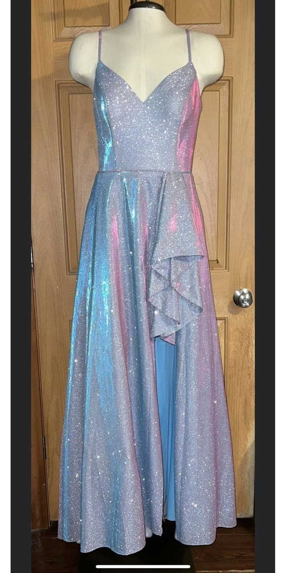 Macys Sparkly Prom Dress - image 1