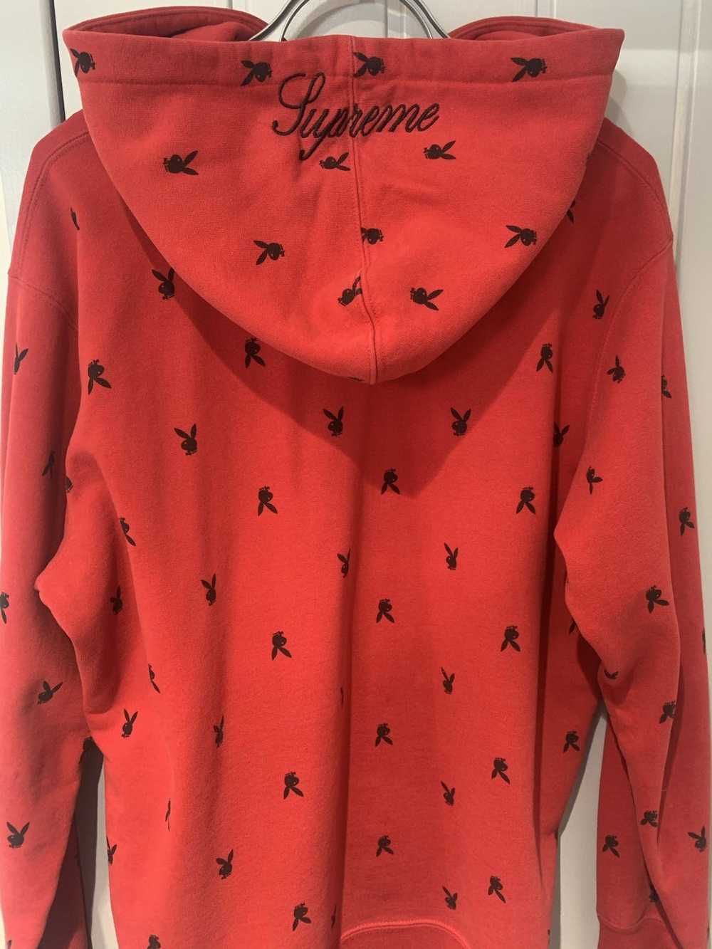 Playboy × Supreme Supreme X Playboy FW15 Red Larg… - image 2