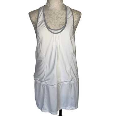 lululemon athletica Scoop-neck Pleated Tennis Dress in White