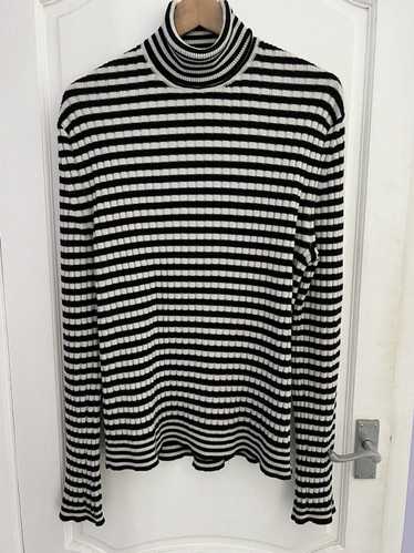 Tom Ford 01tm1eb0523 cotton/cashmere ribbed knitwe