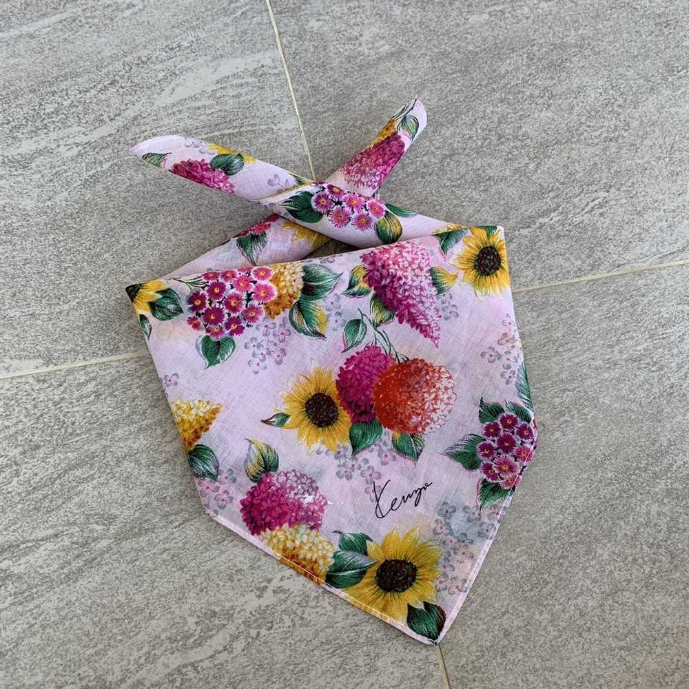 Japanese Brand × Kenzo KENZO paris handkerchief h… - image 8