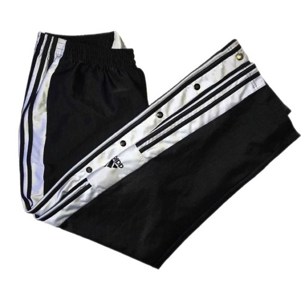 Adidas × Vintage Adidas Snap Off Button Sweatpant - image 1