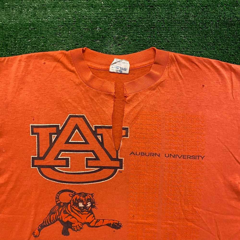 American College × Made In Usa × Vintage Auburn T… - image 2