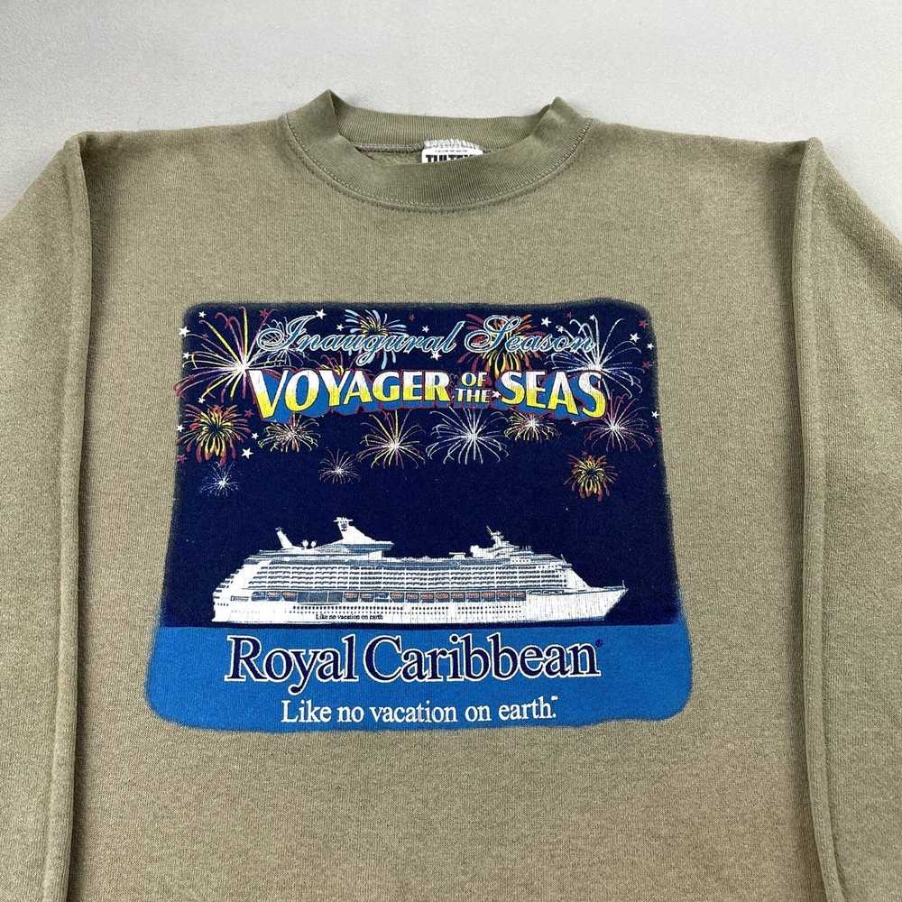 Tultex × Vintage Vintage Cruise Sweatshirt XS Tan… - image 2