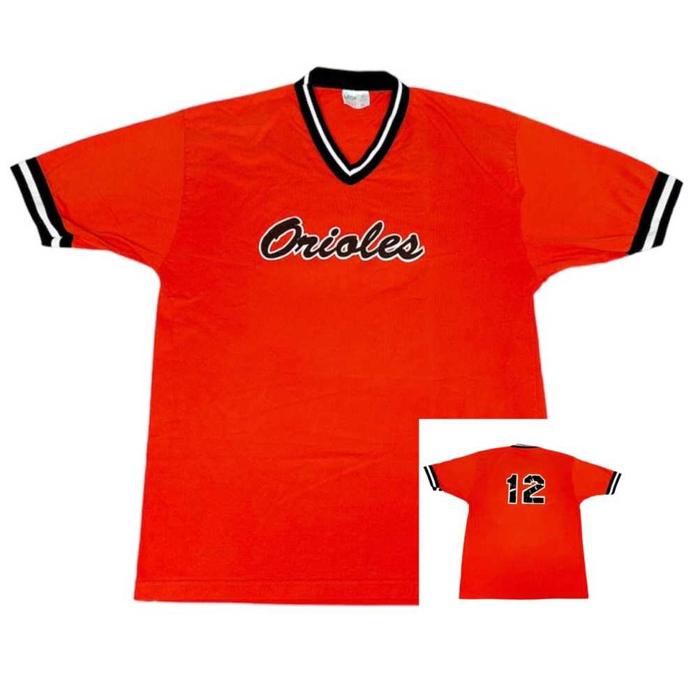 Streetwear × Vintage Vintage 80s MLB Baltimore Or… - image 1