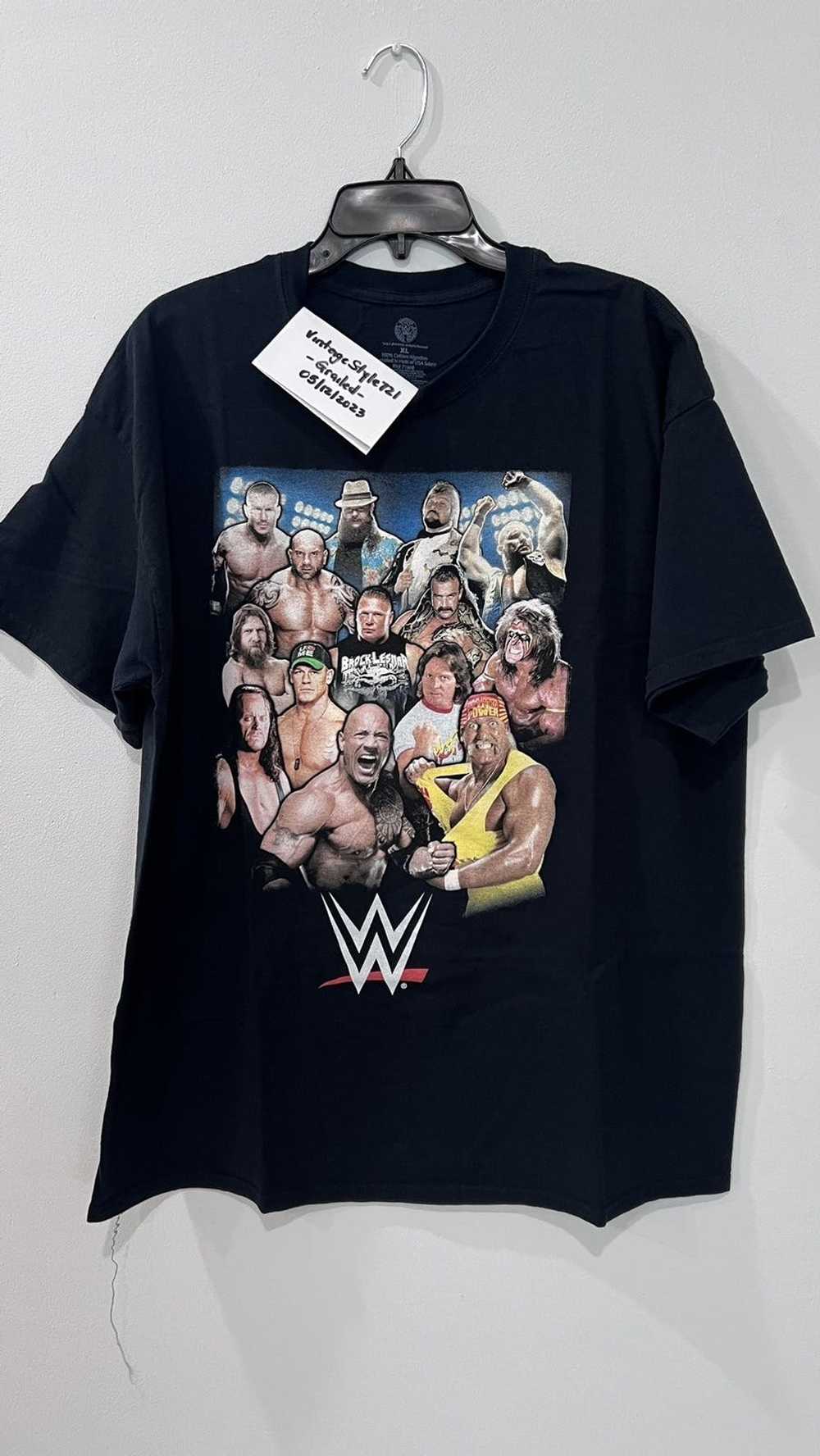 Streetwear × Vintage × Wwe WWE The rock + John Ce… - image 1