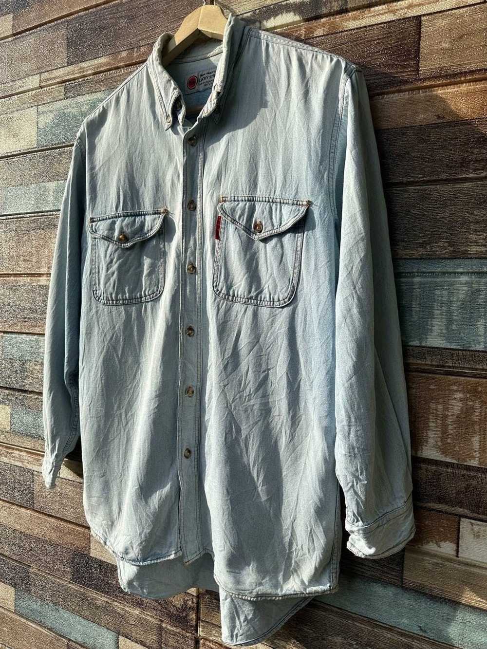 Flannel Vintage Lucky Strike - image 3