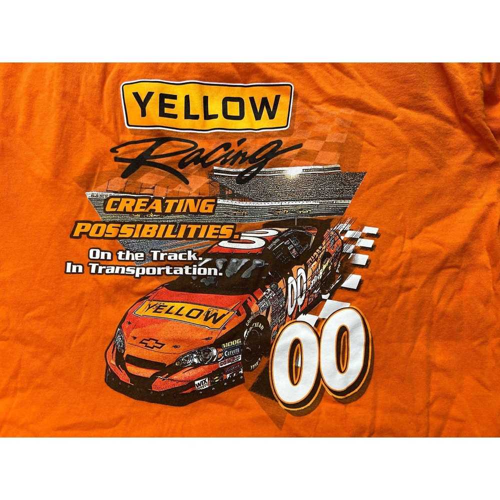 Fruit Of The Loom × NASCAR NASCAR Yellow Racing C… - image 2