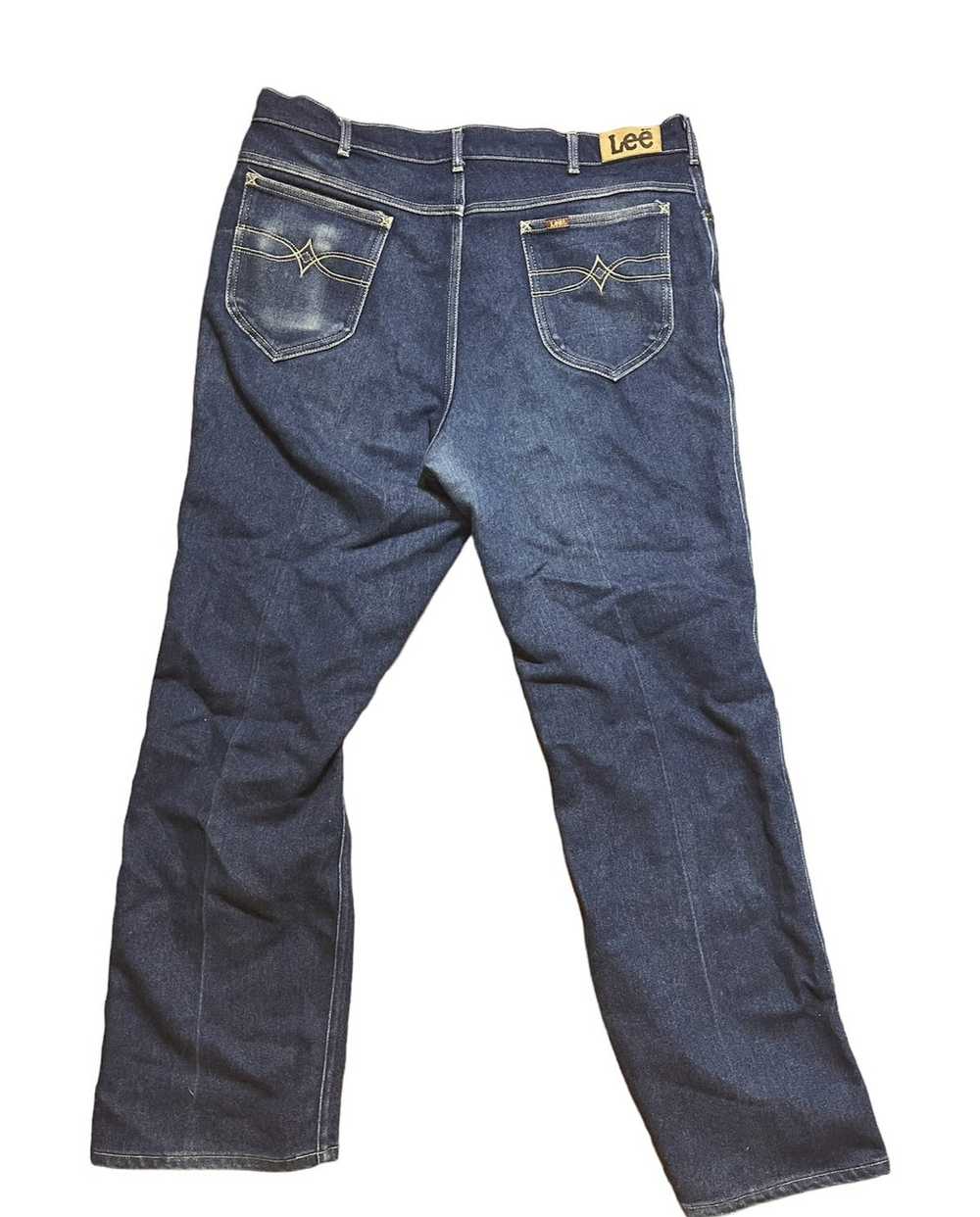 Lee × Vintage 1980s Lee denim jeans. - image 2