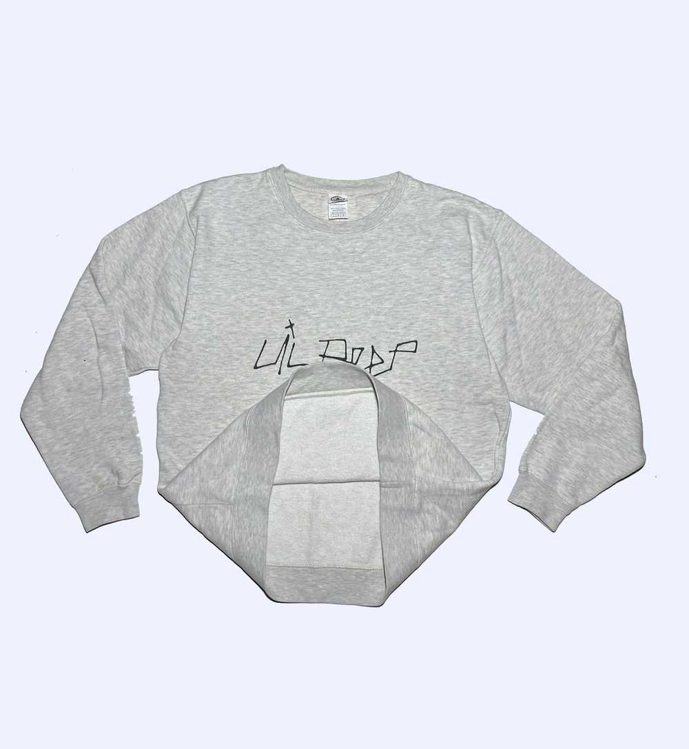 LIL PEEP LIL PEEP Gray Soft Sweatshirt - image 8
