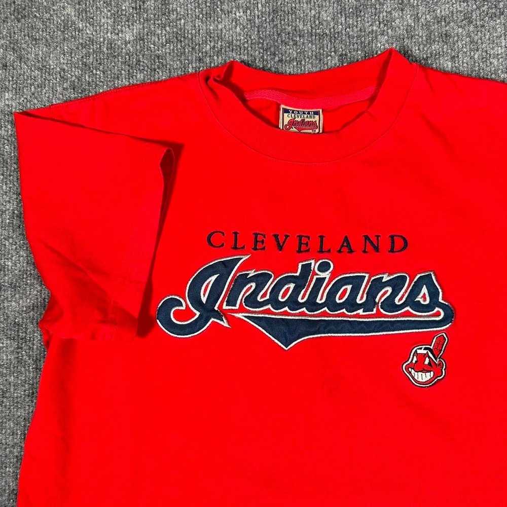 MLB × Vintage Crazy Vintage Y2K Cleveland Indians… - image 1