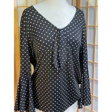 Other Harlow & Rose XL Polka Dot Blouse - image 1