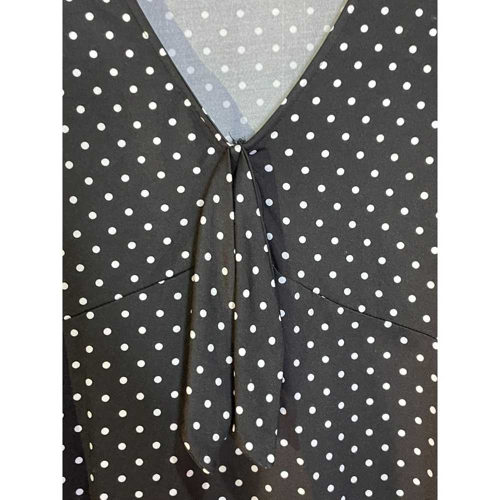 Other Harlow & Rose XL Polka Dot Blouse - image 3