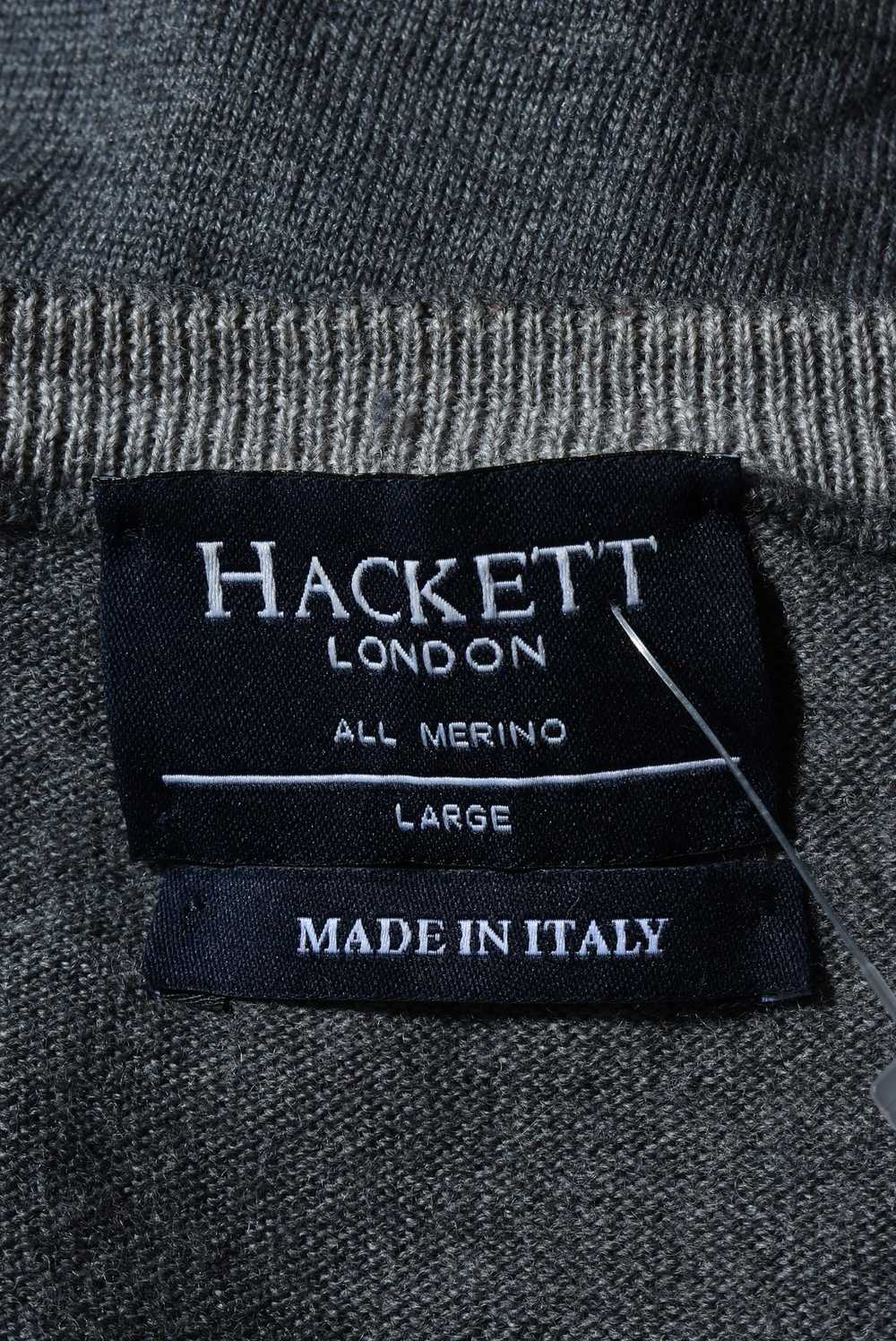 Hackett Hackett London Classic V Neck Wool Jumper - image 3