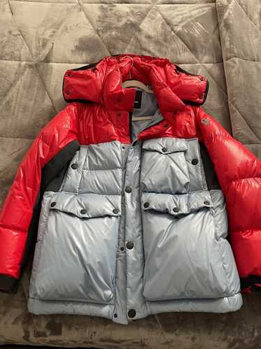Moncler Grenoble Mongnod Short Down Jacket Male Fire Red Size 3