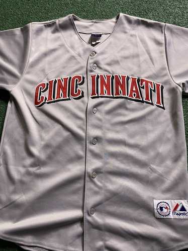 Grey cincinnati outlet reds jersey