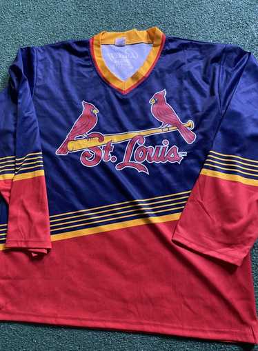 MLB × Streetwear St Louis Cardinals Hockey Jersey 