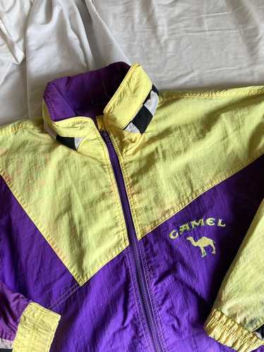 Streetwear × Vintage 1990’s Camel Racing Windbreak