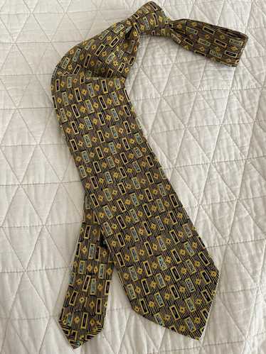 Brioni Mixed Print 7-Fold Silk Power Tie