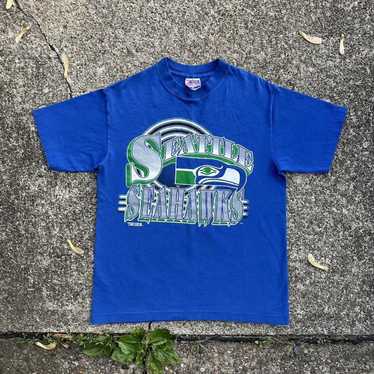 ShopCrystalRags Seattle Seahawks, NFL One of A Kind Vintage Sweatshirt with Crystal Star Design