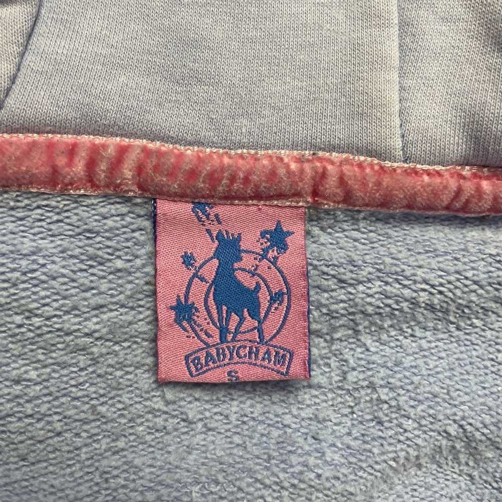 Vintage Lavender hoodie with zipper s 90s 2000 y2… - image 7