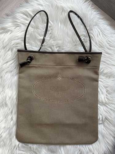 Luxury × Prada Prada Milano Big Logo Bag - image 1