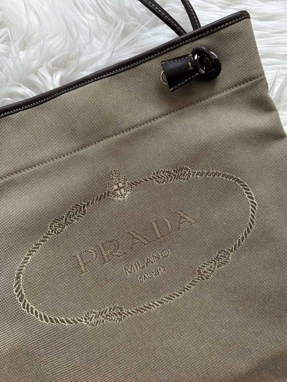 Luxury × Prada Prada Milano Big Logo Bag - image 2