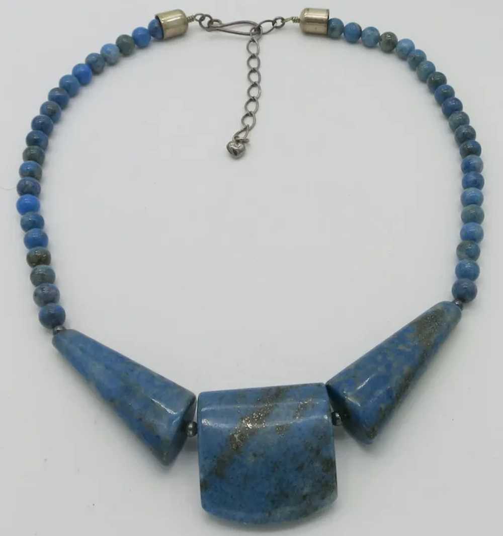 Jay King DRT Desert Rose Trading Blue Stone Neckl… - image 3