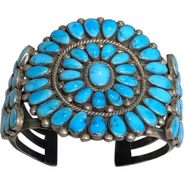 Vintage Zuni Cluster Bracelet - image 1