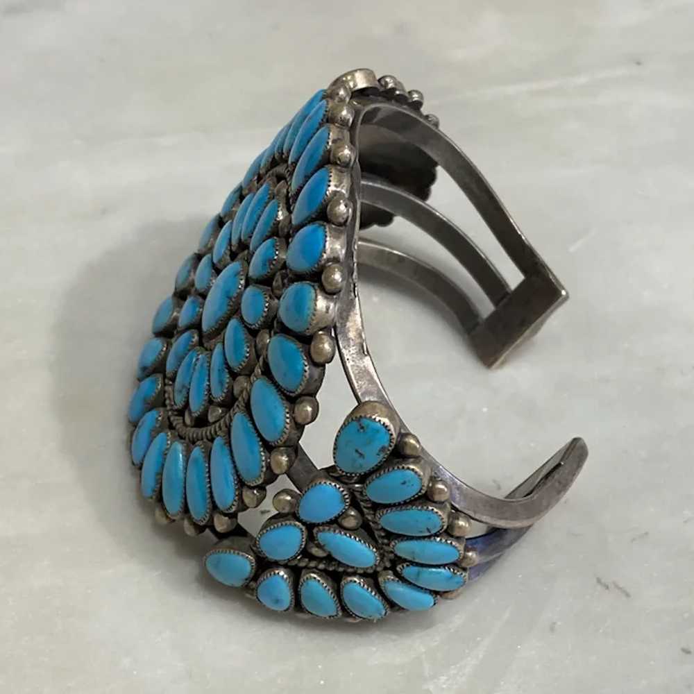Vintage Zuni Cluster Bracelet - image 3