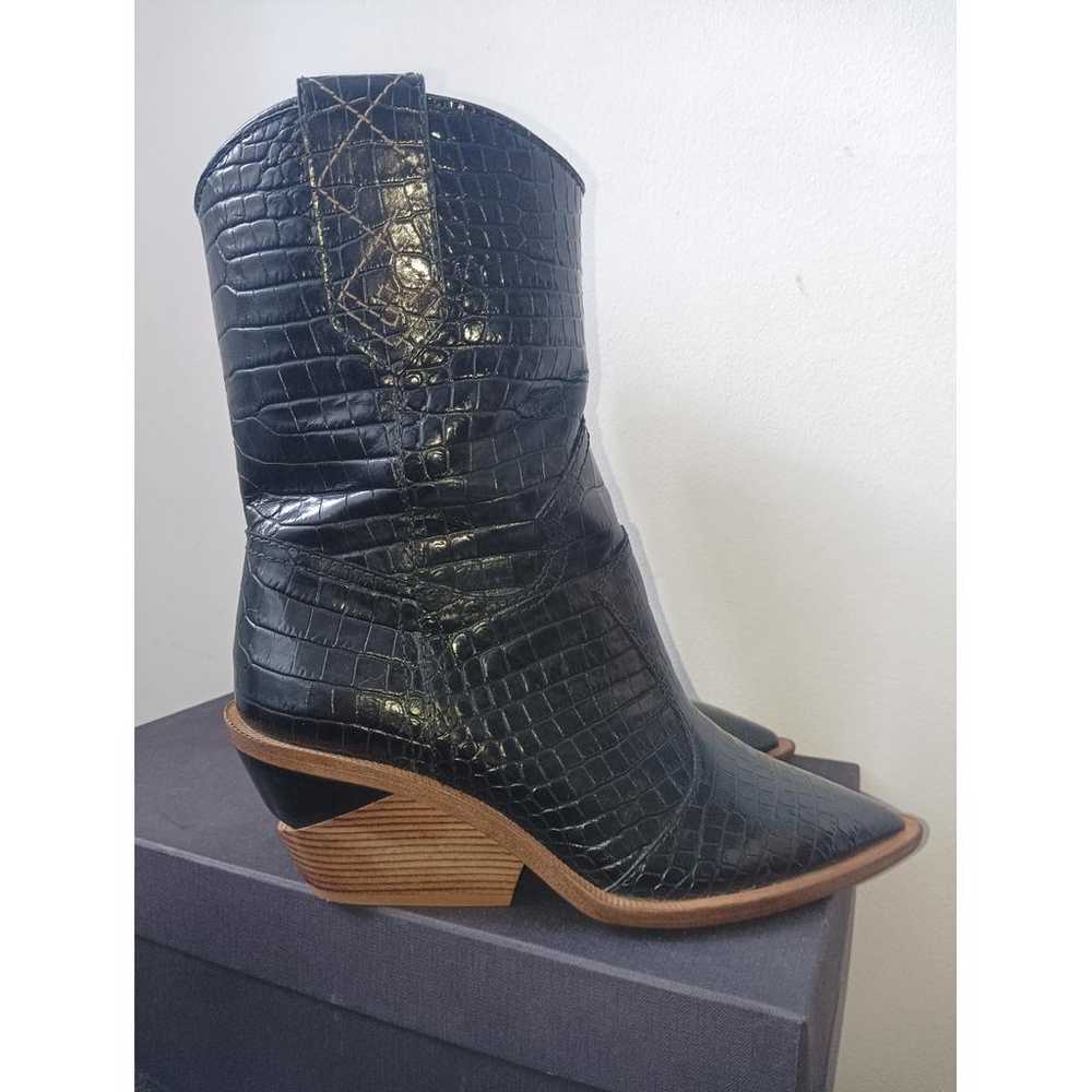 Fendi Cowboy patent leather cowboy boots - image 4