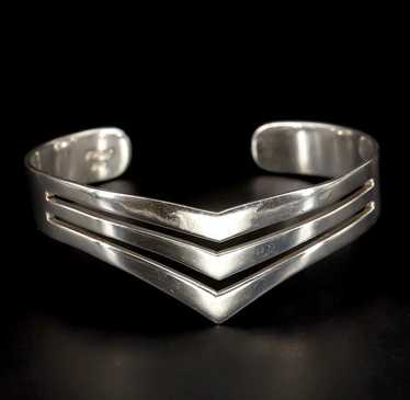 アクセサリー Mexican silver bracelet vintage VINTAGE MEXICAN 950 STERLING SILVER BRACELET BY MELES… - Gem