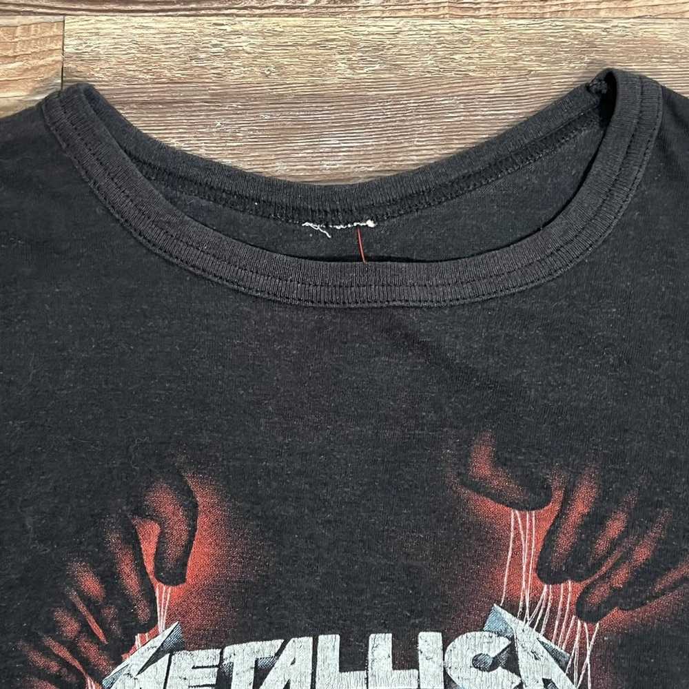 Metallica × Tour Tee × Vintage 1987 Metallica Mas… - image 4