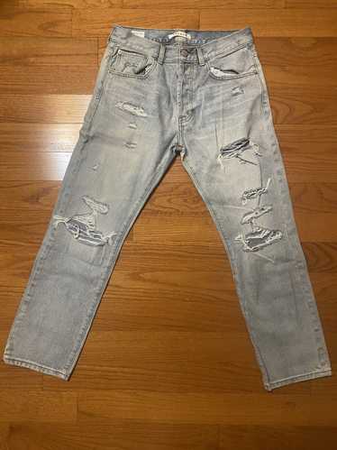 Vintage Menace Baggy Extra Wide Leg Denim Jeans Size 31 Blue Skater 90's  Rare