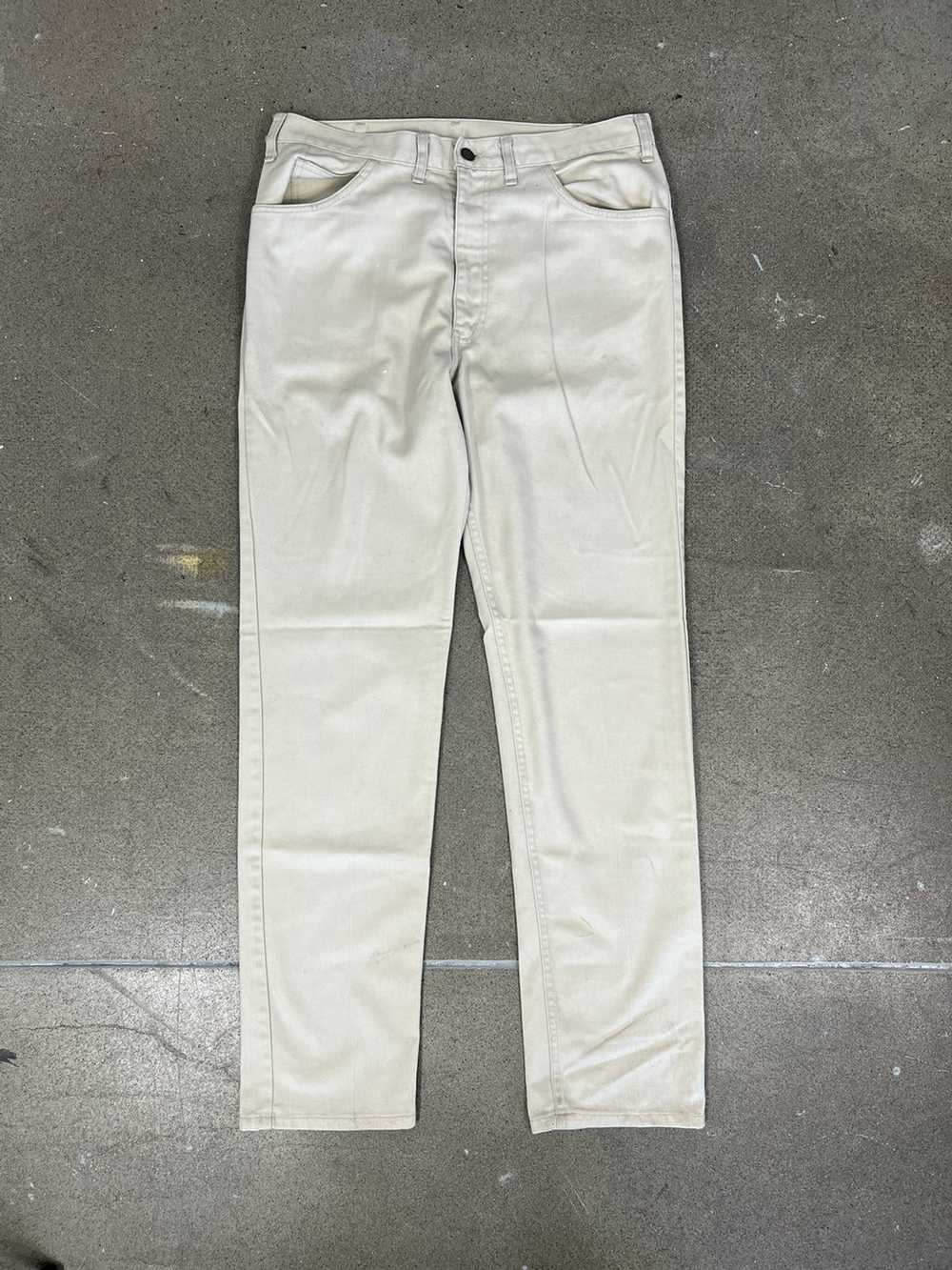 Levi's 34x31 60s Levi’s Sta-Prest big E slacks co… - image 1