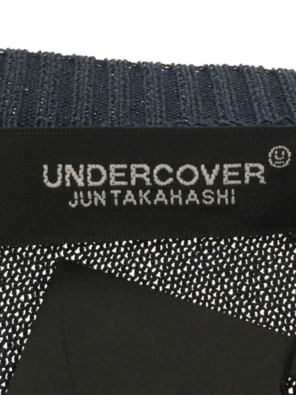 Undercover Sweater Navy High-gauge bonded wool kn… - image 3