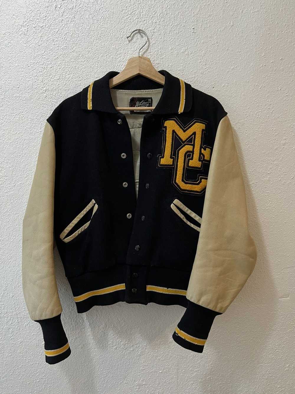 Vintage Vintage Mercedes Bens Varsity Jacket - image 4