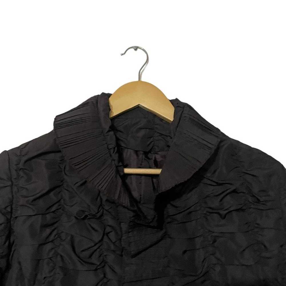 Vintage Asymmetrical ruffled avant garde blazer j… - image 2