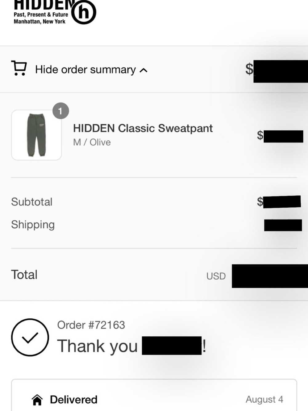 HIDDEN HIDDEN Classic Sweatpant - Olive - image 5