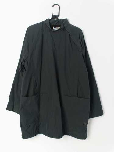 Vintage Y2K womens Levis jacket black rain coat Al
