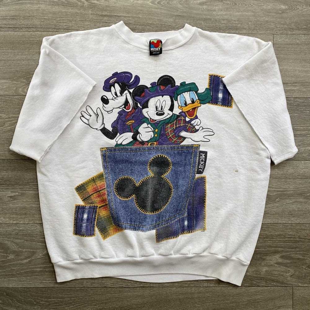 Made In Usa × Mickey Mouse × Vintage Vintage Mick… - image 1