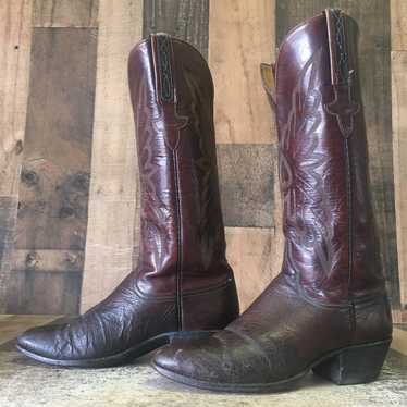 Lucchese Lucchese P007424 Vtg Smooth Ostrich Cowbo