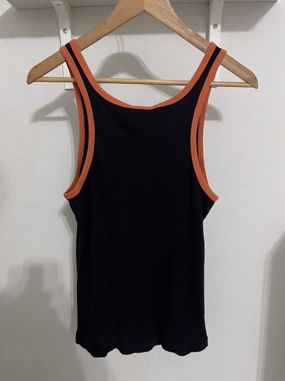 Dolce & Gabbana D&G Orange Black Tank Top - image 4